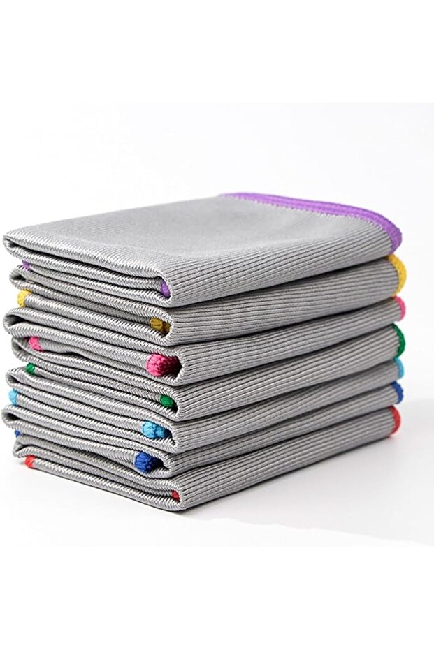 7 PCS Magic Cleaning Clothes, Microfiber Glass Cleaning Cloth, Streak Free Miracle Cleaning