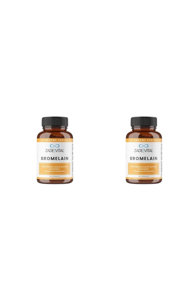 Bromelain 60 Capsules 2 Pack