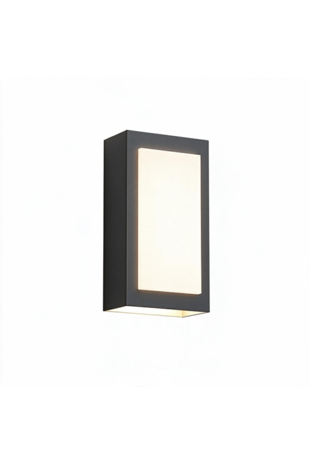 Black Aluminum Window Wall Light B 2766
