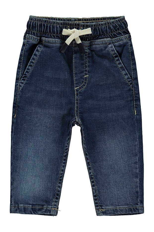 Basic 6-18 Months Pants - Blue