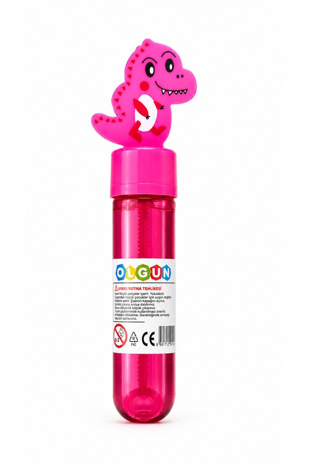 Dinosaur Bubble Blowing Toy Fuchsia