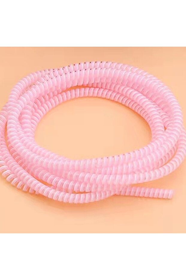Light pink Charging Data Cable Wire Protection Cover Data Cord Protector Cable Organizer 1.4m Cable