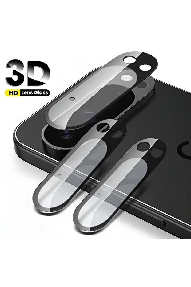 Tempered glass Google Pixel 10 2pcs lens 3D black border camera lens protective glass film suitable