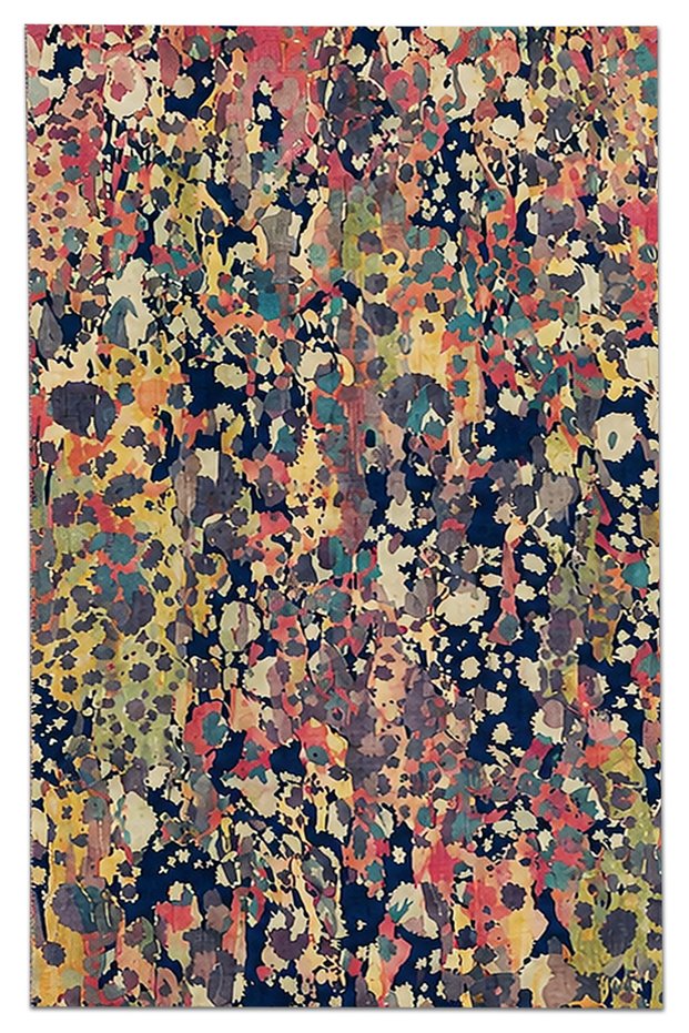 Sdt Traditional Patterned Modern Woven Base Decorative Carpet Sdtamor5111