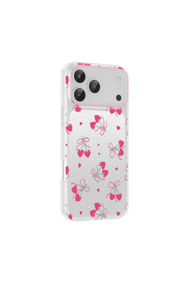 Compatible Clip Cover for Apple iPhone 17 Pro Case with Camera Protection Patterned