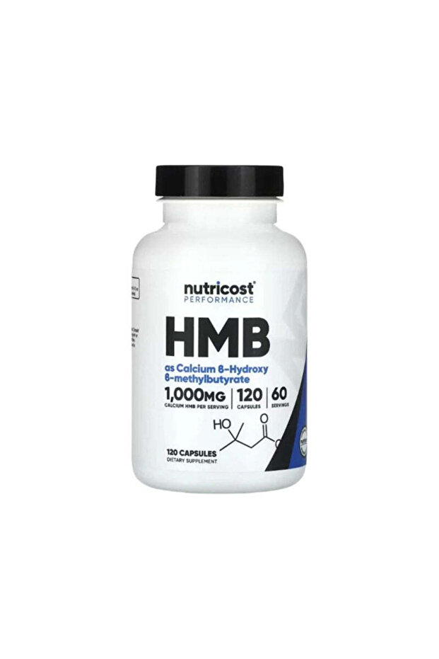 Hmb B-Hydroxy-B-Methylbutyrate 1000 Mg 120 Capsules