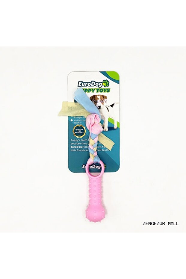 Zengezur Puppy t Pink Small Bone Tooth (175151) Scratching Toy.