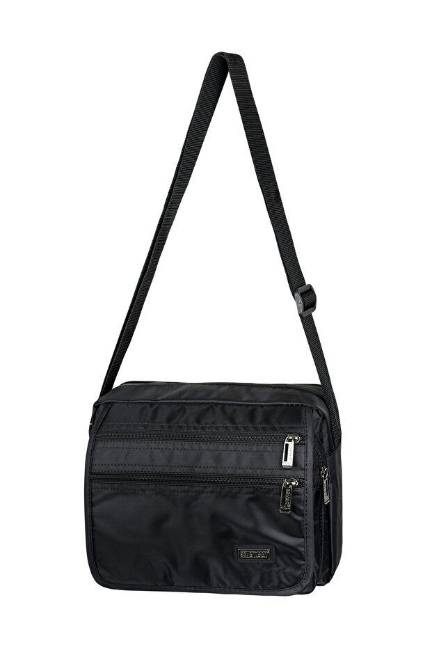 2246-Waterresistant Fabric Multi-Compartment Hand and Shoulder Bag Daily Briefcase