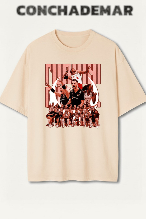 Sultans of the Net Printed Premium Oversize Cotton T-Shirt