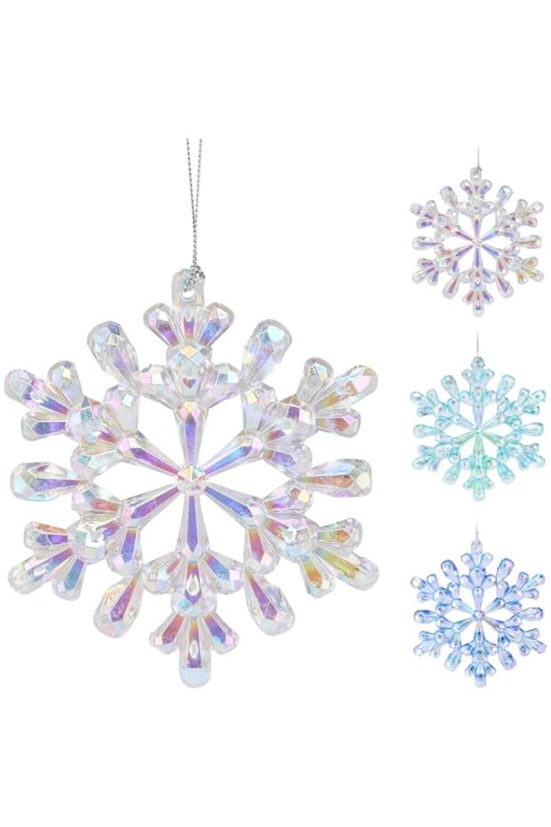 Homesmiths Snowflake Hanger Assorted 1 Piece