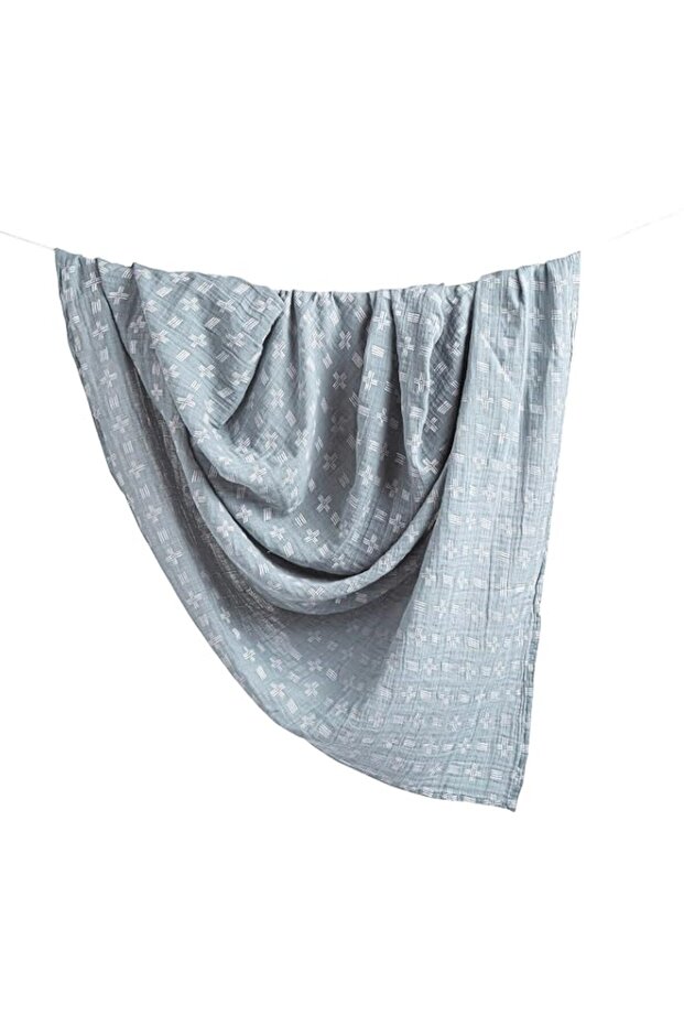 Crane Baby - Ezra Single Swaddle Wraps (River Dash)
