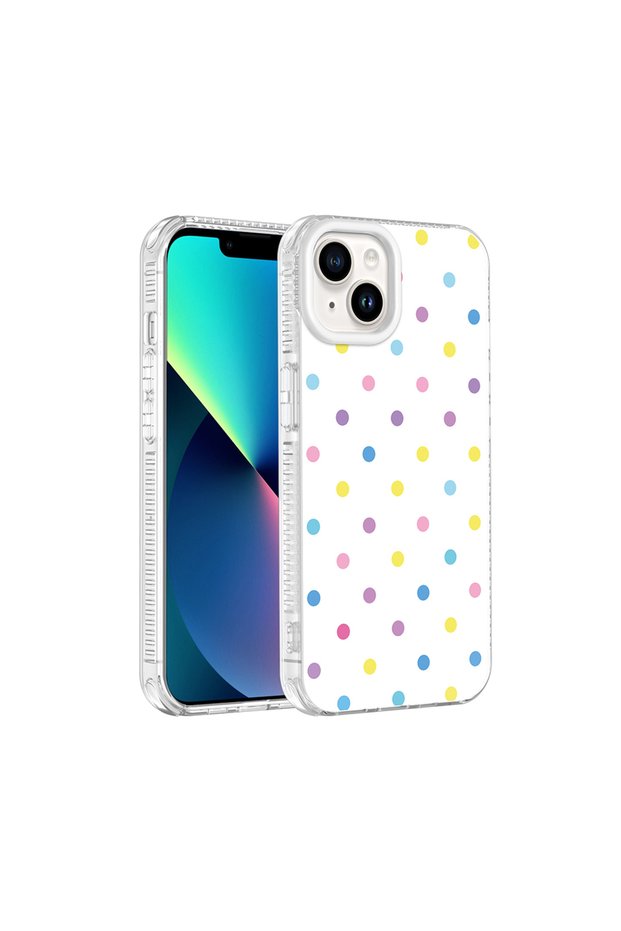 Apple iPhone 14 Hard Pc Case with Airbag Support, Corner Protection, Shock Absorbing Pattern