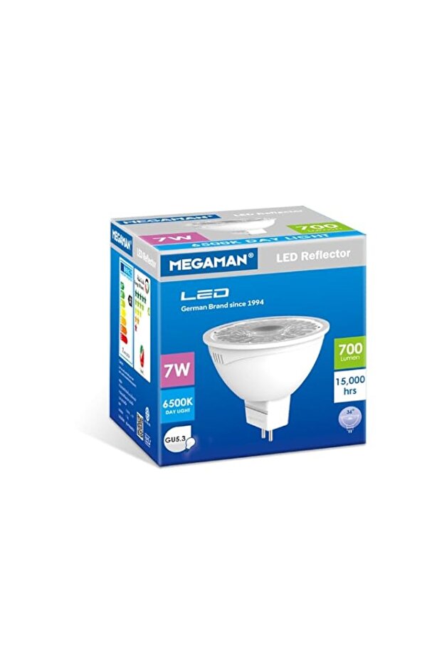 Megaman Led MR16 7w Gu5.3 220v 6500k Day Light