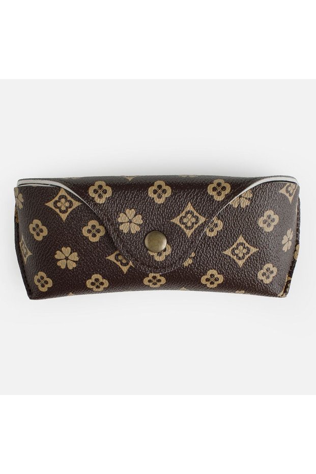 Brown Eyeglass Case