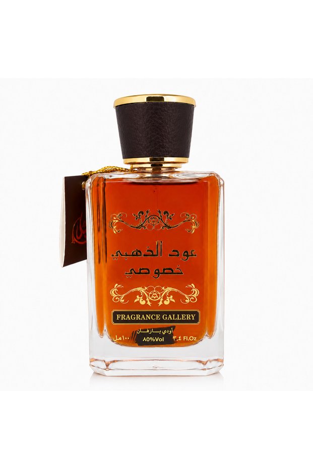 Oud Al Dhahabi Khusoosi Eau de Parfum 100 ml, Long Lasting Oud Woody Amber Fragrance Perfume for Men & Women