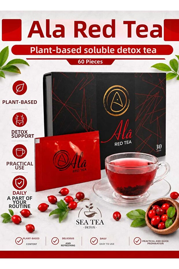 Ala Tea Red 60 Pieces 1 Month Package