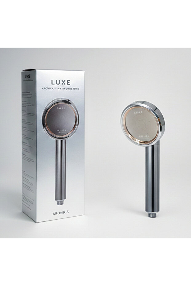ARO LUXE Vitamin Shower Head – Chrome Finish