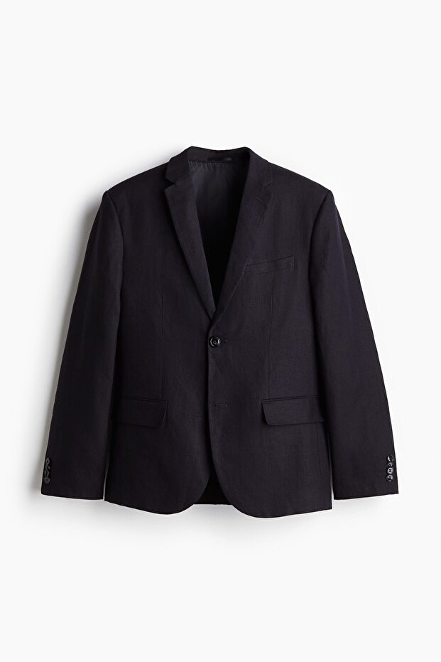 Keten Ceket Slim Fit