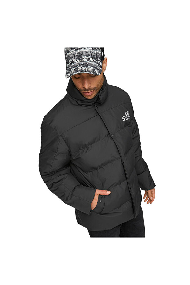 معطف رجالي من Better Polyball Puffer متعدد الألوان بتصميم كاجوال67537601