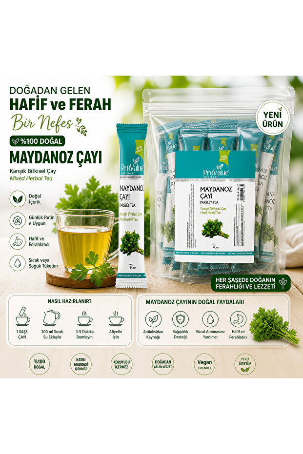 Maydanoz Çayı 210 g 7grx30
