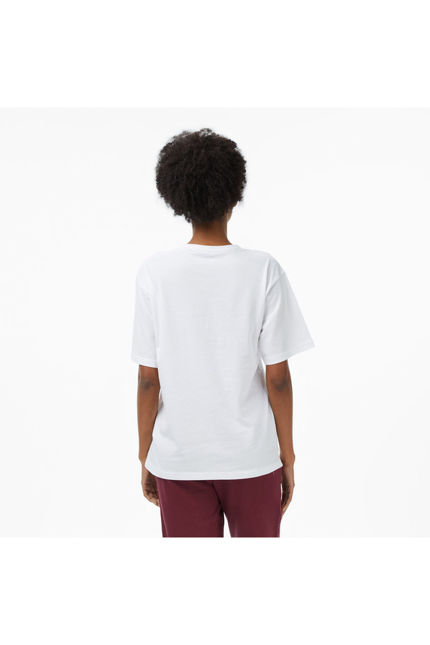 Class Relaxed Kadın Beyaz T-Shirt - 2
