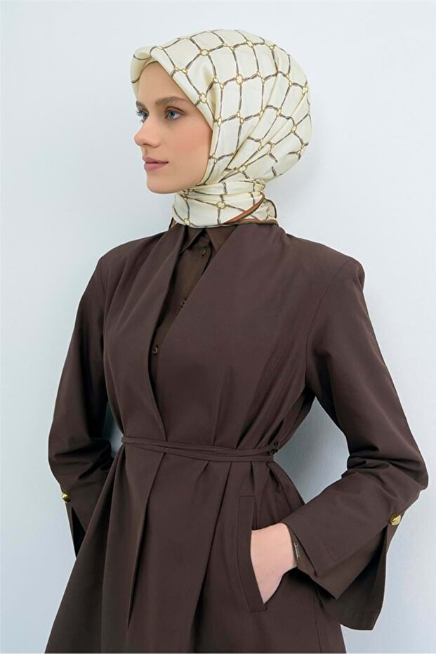 Armi̇ne Pure Silk Scarf 2026 Spring-Summer Pattern 3 - 2