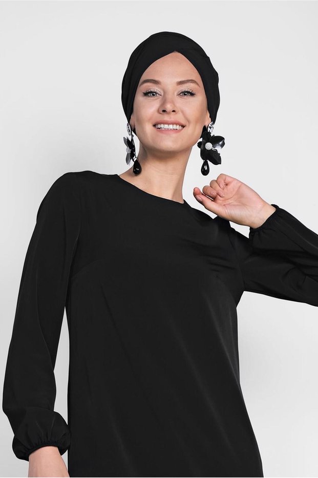 Tunic with Tulle at the Hem 4860
