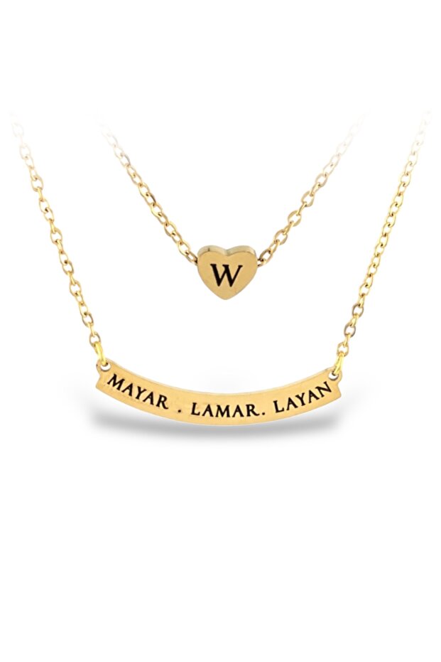 قلاده ثنائية | double necklace