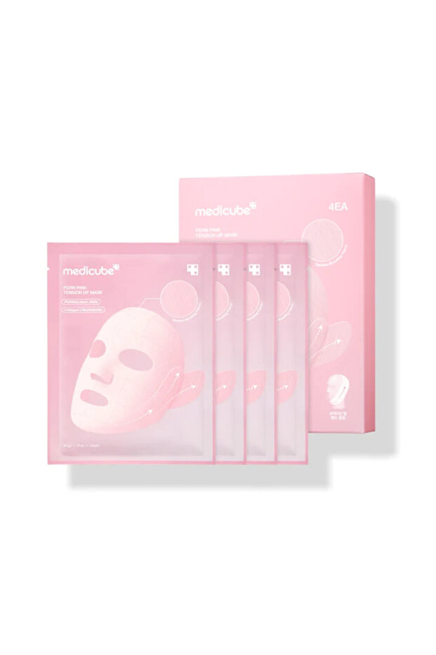Pdrn Pink Lift up Mask Box Set (34g X 4)