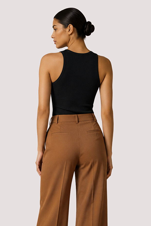 Women's 93% Viscose Thick Strap Basic Undershirt - 4