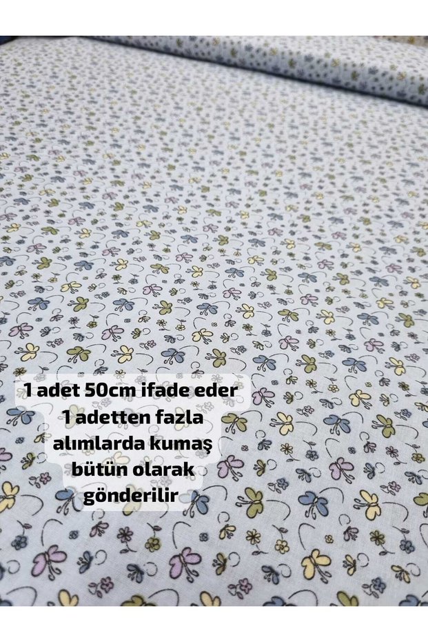 Poplin Fabric (Butterfly Pattern 50 X 170)