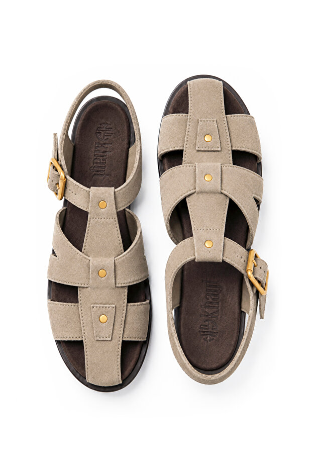 Bahama Anatomical Suede Cage Women's Sandals