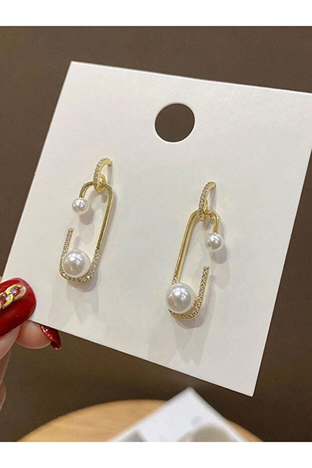 Accessory, Ataç Sallantılı Meska Earrings