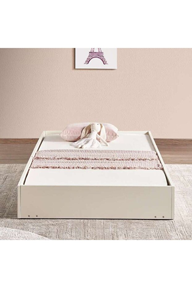 Julia Kids Trundle Bed 90x190cm - White