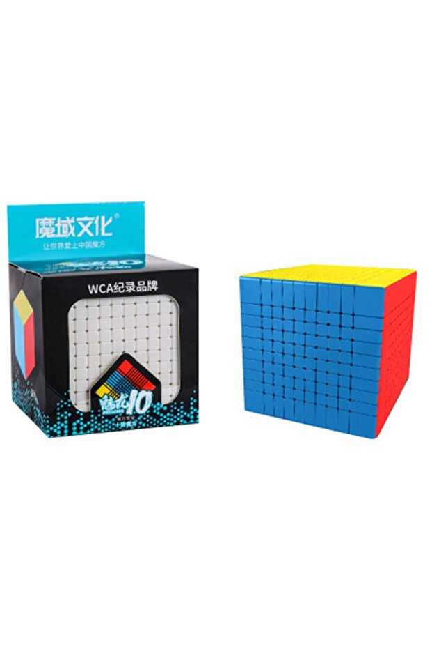 Moyu Meilong 10X10 مكعب سريع مكعب صبر الذكاء