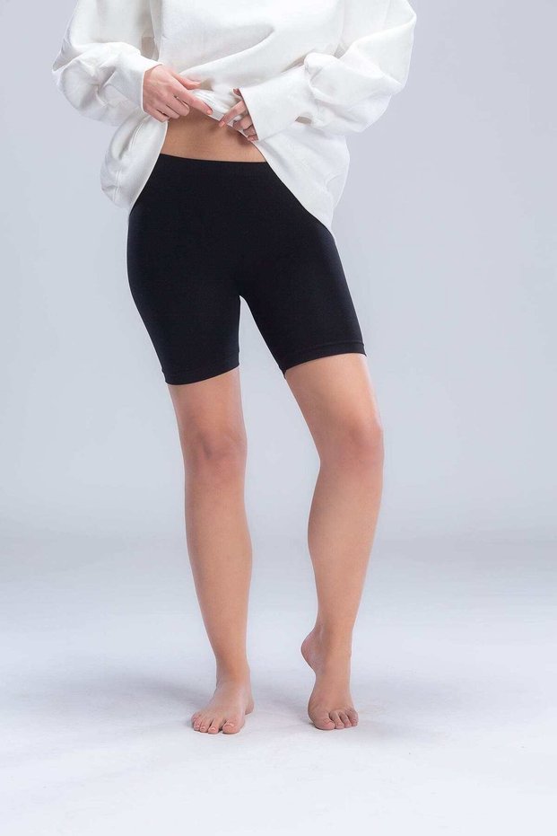 Solid Microfiber Shorts