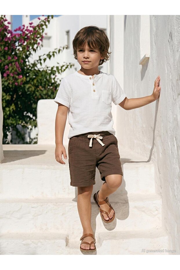 Kaprili 2-5 Years Old Set - Beige