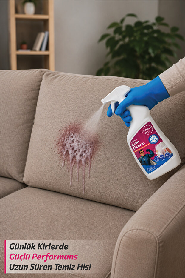 Profesyonel Leke Çıkarıcı Sprey Zorlu Lekeler İçin Güçlü Temizlik - 750 ml - 6