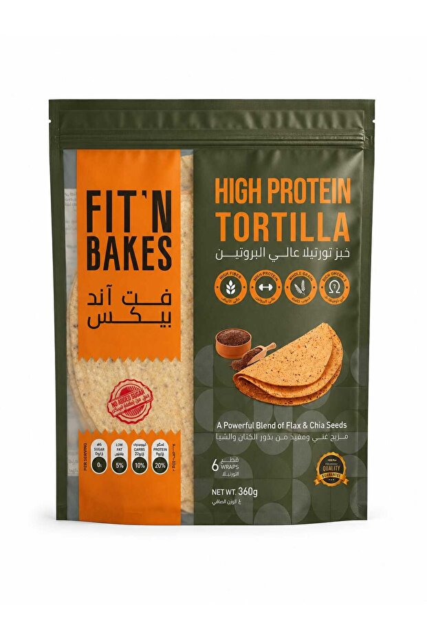 High Protein Tortilla 360g