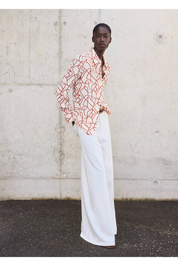 Abstract patterned shirt - 2