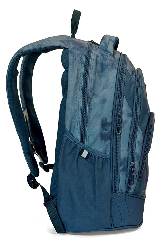 Antique Patterned School Backpack 24458 - 3