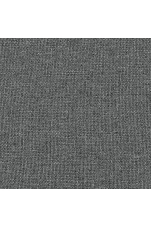 Șezlong, gri închis, material textil - 8
