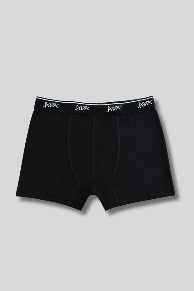 Men's Black Bamboo Boxers