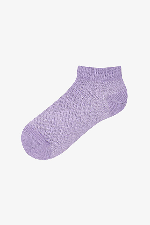 Kız Çocuk Basic Colorful 4lü Patik Çorap - 3