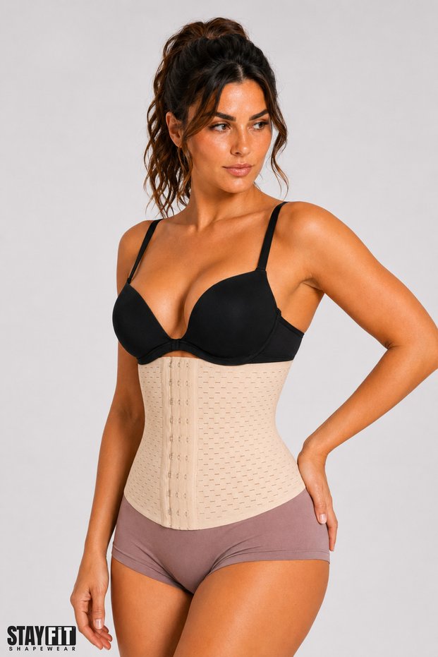 Postpartum Underwire Maternity Corset - 3 Stages with Agraf Hook, Waist Slimming, Firming