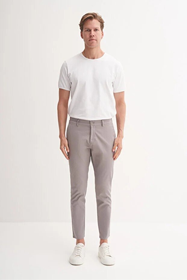 Jogger Woven Straight Leg Pocket Trousers