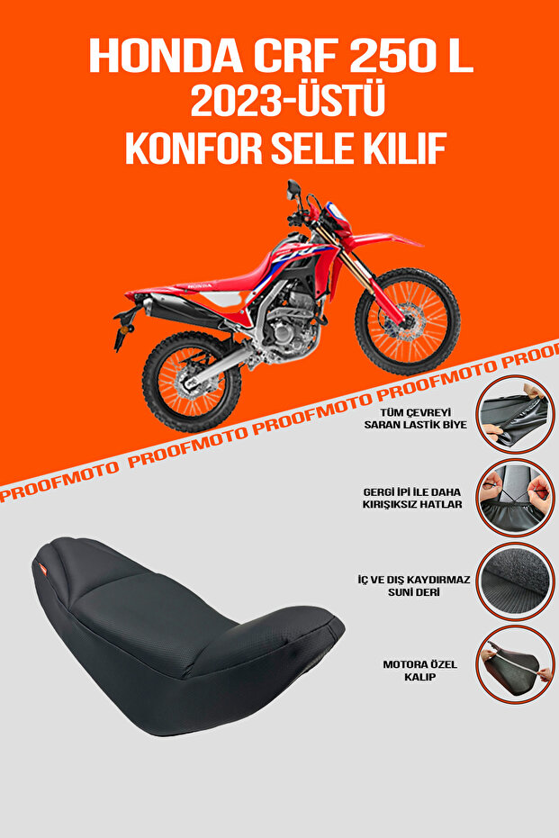 Honda Crf 250, 250L (2023 - up) Comfort Seat Cover