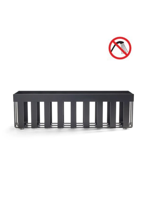 Hand Towel Box, Countertop, 30.5Xh9.5X9.5Cm - Matte Black