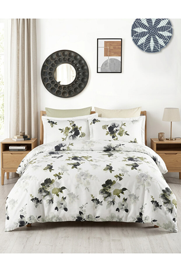 Double Cotton Satin Duvet Cover Set