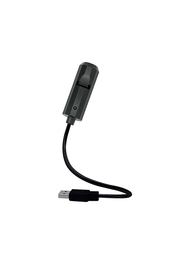 مصباح قمري أسود بمقبس USB، مصباح LED، كوكب أزرق - 8